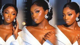 MAKEUP TUTORIAL FOR OILY SKIN TYPE USING NIGERIAN BRANDS |  bridal makeup tutorials for beginners