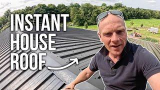 OUR ROOF IS FINISHED! - Why we went for INSULATED COMPOSITE PANELS