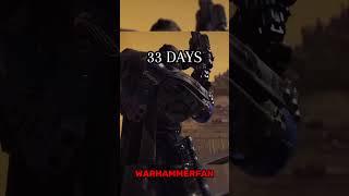 33 DAYS FOR THE EMPEROR️‼️ #warhammer #spacemarine2 #shorts