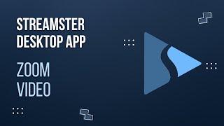 How to zoom in/out the live stream | Streamster tutorial
