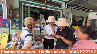 Nông dân Đồng Tháp Đón Mua SP Phân Bón 3 Tốt Tại Đại Lý Ba On.