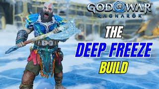 I DELETED GNA AND BERSERKERS WITH OP DEEP FREEZE BUILD  - God Of War Ragnarok