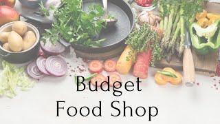 Budget food shopping| Frugal living