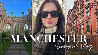 Manchester (+ Liverpool & Brontë Country) | UK Vlog