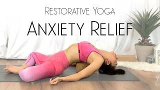 Yoga for Anxiety with Yoga Blocks ( BEST Yoga for Stress )