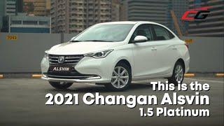 This is the 2021 Changan Alsvin 1.5 Platinum DCT | CarGuide.PH