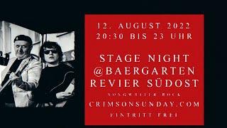 CRIMSON SUNDAY | Revier Südost | Baergarten | 12.8.22 | 20:30 Uhr | Berlin