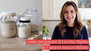 LIEVITO MADRE SENZA GLUTINE IN 7 GIORNI-Easy Gluten Free Sourdough Starter Guide-Cucina dei Senza