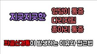 좌골신경통..지긋지긋한 엉덩이, 허벅지 통증 때문에 힘든데, 이상근만 풀고 계신 건 아닌가요?신경외과 전문의 남준록 원장