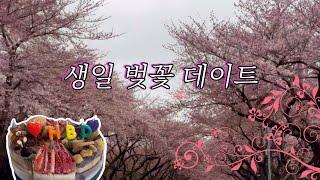 제주일상vlog생일 주간 제주 시내 비건 데이트 | 제주대학교 벚꽃, 와르다 레스토랑, 어드브레드, 펜고호다