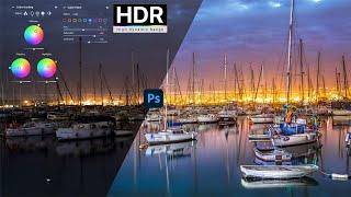 How to Retouch a Image to a HDR Image In Photoshop CC 2021