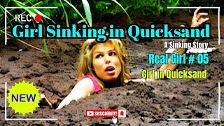 Girl Sinking in Quicksand || Quicksand Scene #survival #adventure #quicksand