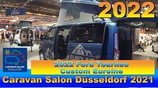 2022 Ford Tourneo Custom Euroline  Interior and Exterior  Walkaround Caravan Salon Düsseldorf 2021