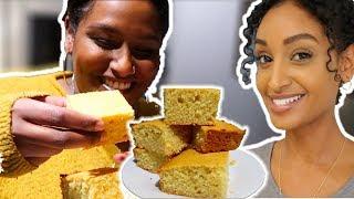 HAPPY THANKSGIVING!! LET'S MAKE CORNBREAD | Segen Misghina