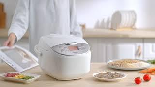 Japanese Fuzzy Logic Rice Cooker from Toshiba TRCS01 One-Touch Cooking