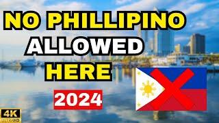 10 Countries Where Filipinos Are Not Welcome in 2024