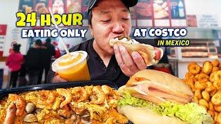 24 Hours Eating ONLY at Costco in MEXICO!