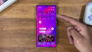 Samsung OneUI 7.0 - Quick Settings Full Customisation