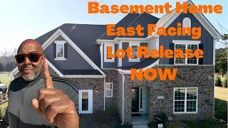 Must Act Now: Basement Home, East Facing Lot Release || New Construction #Charlotte NC || MI Homes