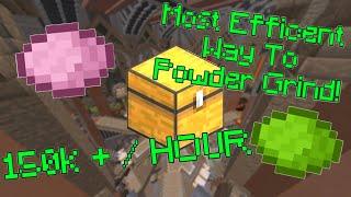 How To Powder Grind At Max Efficency! | Hypixel Skyblock