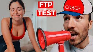 Forcing my Girlfriend to do a Bike Test...