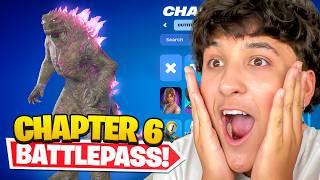 Fortnite Chapter 6 Battle Pass! *Godzilla*