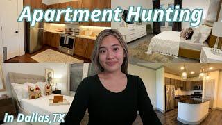 APARTMENT HUNTING IN DALLAS,TX// rent prices + tours!!!