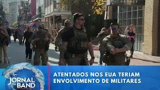 Ex-militares estariam envolvidos em atentados nos EUA | Jornal da Band