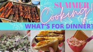 What's For Dinner?  Quick and Easy Dinners for Summer!