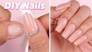 How to make your nails last 3+ weeks! DIY at home with no e-file or drill needed‍️