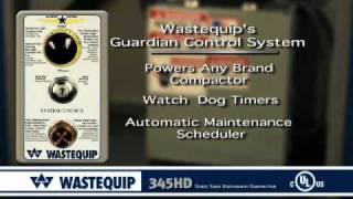 The Wastequip 345HD Stationary Compactor