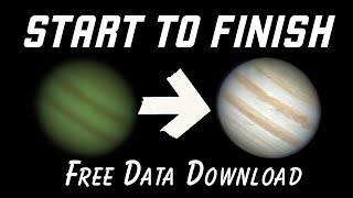 Complete Planetary Processing Tutorial from Start to Finish with AstroSurface