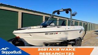 2021 Axis T23 Tow Boat Tour SkipperBud's