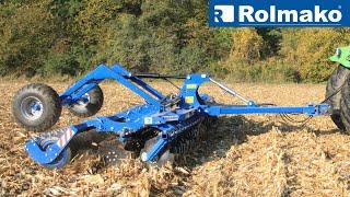 Rolmako U693 compact disc harrow PART 1