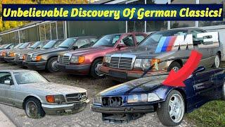 I Found An Unbelievable Collection Of Classic German Cars!! Mercedes, BMW, Porsche & More!  ￼