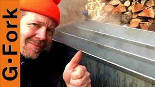 2nd Version Homemade Maple Syrup Evaporator | Make Maple Syrup | GardenFork