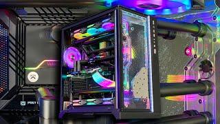 12900K ㅣASUS ROG Z690 EXTREME ㅣRTX 3090 Super Gamingpc watercooled build