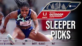 4 Overlooked Athletes to Watch in the Sprints & Hurdles at the 2023 USATF Outdoor Championships