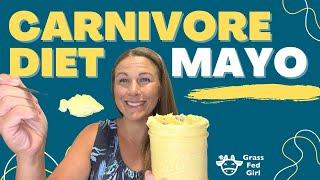 Easy Mayonnaise Recipe for Carnivore Diet or Keto Diet that is Zero Carb and Animal Based (2022).