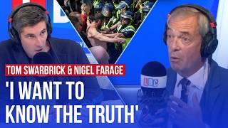 Nigel Farage refuses to apologise for comments on Southport killer | LBC