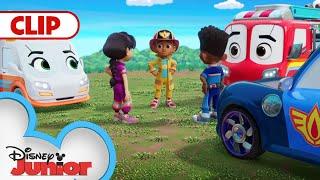 Rocky Rescue | Firebuds | @Disney Junior
