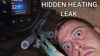 Hidden heating leak that can't be found!!