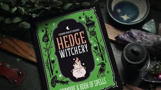 Coloring Book of Shadows: Hedge Witchery Grimoire & Book of Spells Preview