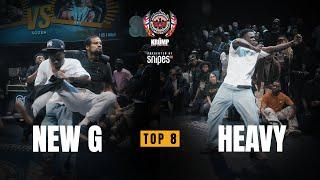 New G vs Heavy | Male Top 8 | EBS Krump 2024