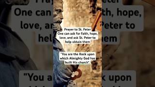 # St. Peter for us  Comment, like.and subscribe