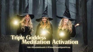 Triple Goddess Energy Activation  Embracing a Beautiful New Phase of Your Journey