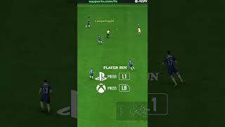 Glitched One Touch Pass in FC25| FC25 Tips and guide| #fc25 #fc25tips #shorts #gameplay