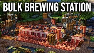 Bulk Brewing EVERY Minecraft Potion with the Create Mod!