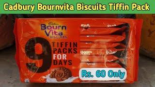 Cadbury bournvita biscuits tiffin packs | unboxing & review | HINDI |