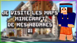 JE VISITE LES MAPS MINECRAFT DE MES ABONNÉS | Metalblaze